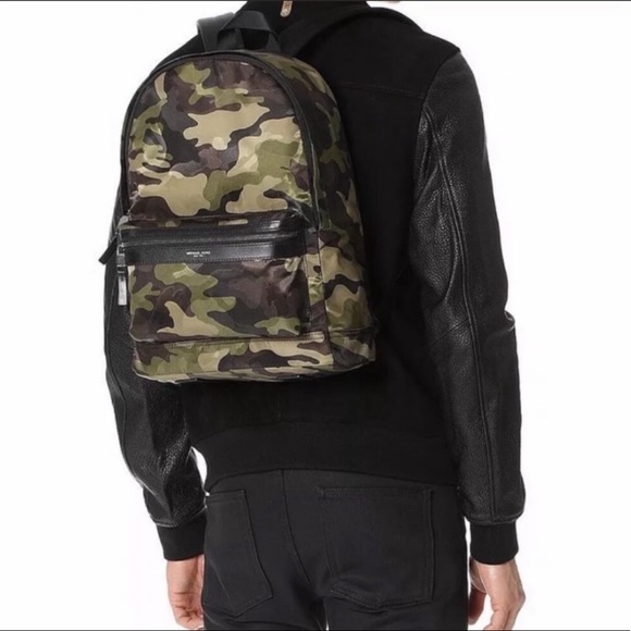 Michael Kors Other - Michael Kors Kent Camo Backpack in Military Green